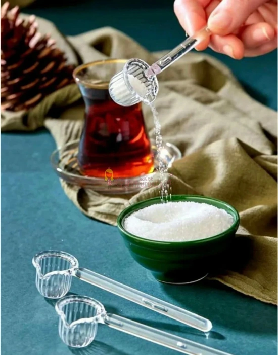 Mika Origami Şekilli Şeker Ve Kahve Kaşığı Baharat Şeker Kahve Kaşığı