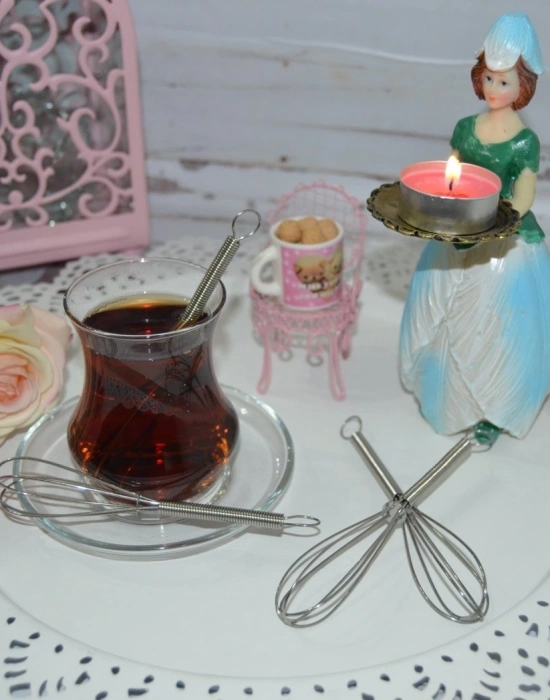 MİNİ ÇAY KAŞIĞI ÇIRPICI 6LI