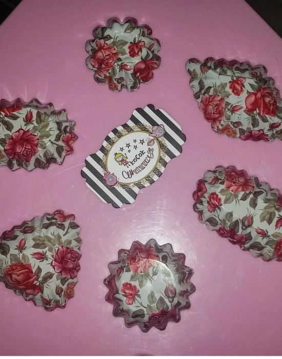 MİNİ METAL ŞEKİLLİ KEK KALIBI 18 PARÇA