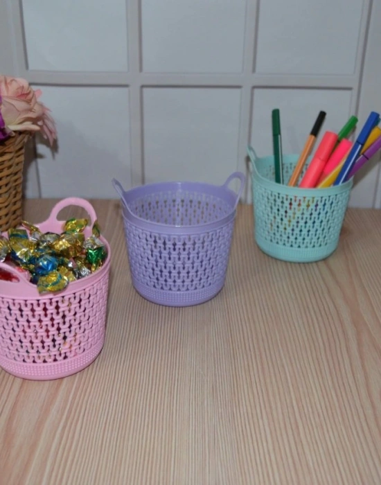 MİNİ SUNUM SEPETİ YUVARLAK