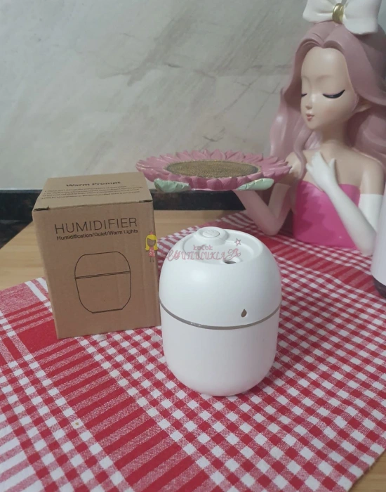 MINI Taşınabilir 220 ML Hava Nemlendirici aromalı uçucu yağ Difüzör LED Gece Lambası ile Ev Araba