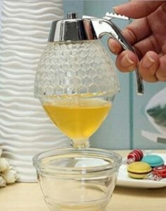 MODA TASARIM ŞEFFAF BAL KAVANOZU