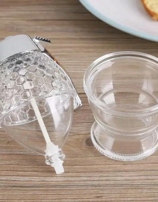 MODA TASARIM ŞEFFAF BAL KAVANOZU