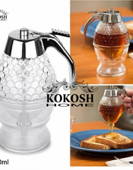 MODA TASARIM ŞEFFAF BAL KAVANOZU