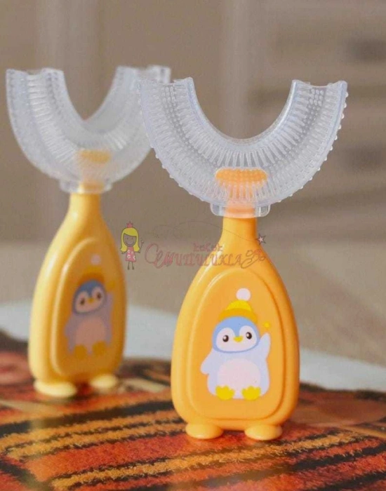 Modelli U Şekli Bebek Diş Fırçası 2- 12 Yaş