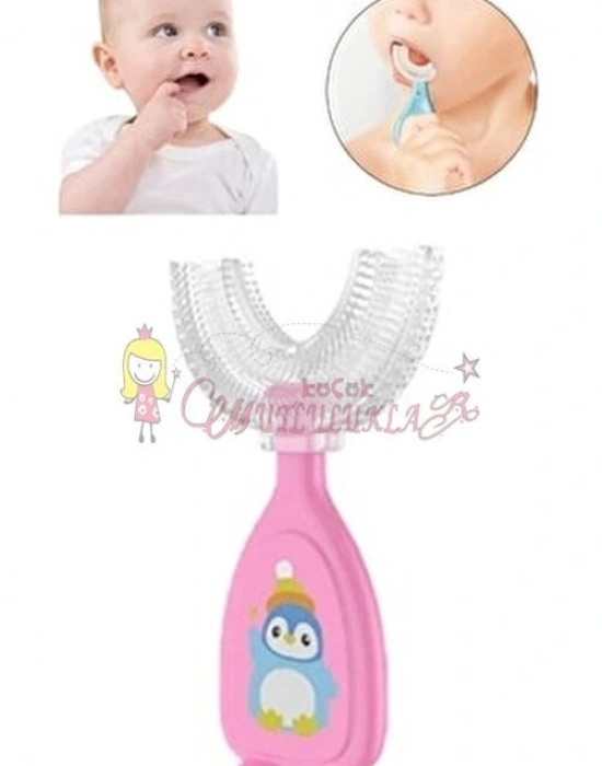 Modelli U Şekli Bebek Diş Fırçası 2- 12 Yaş