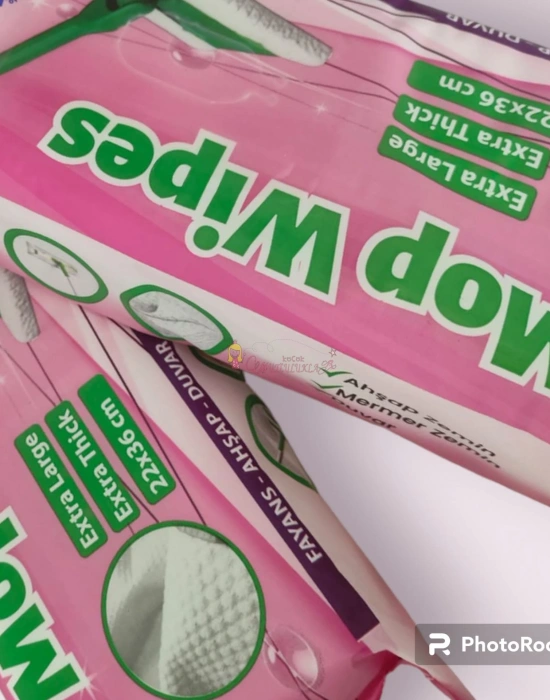 Mop Wipes Yüzey Temizlik Paketi 40 Yaprak