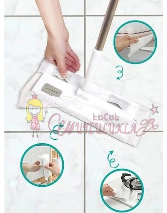 Mop Wipes Yüzey Temizlik Paketi 40 Yaprak