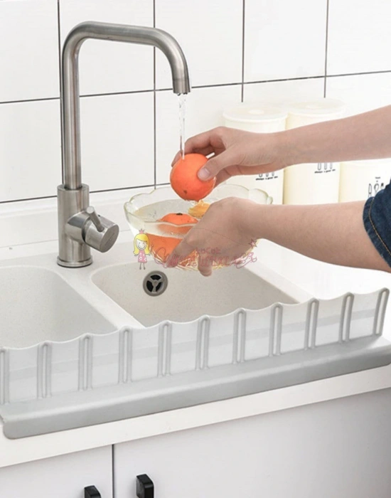 Mutfak Banyo Duş Bariyeri Lavabo Kenar Tutucu