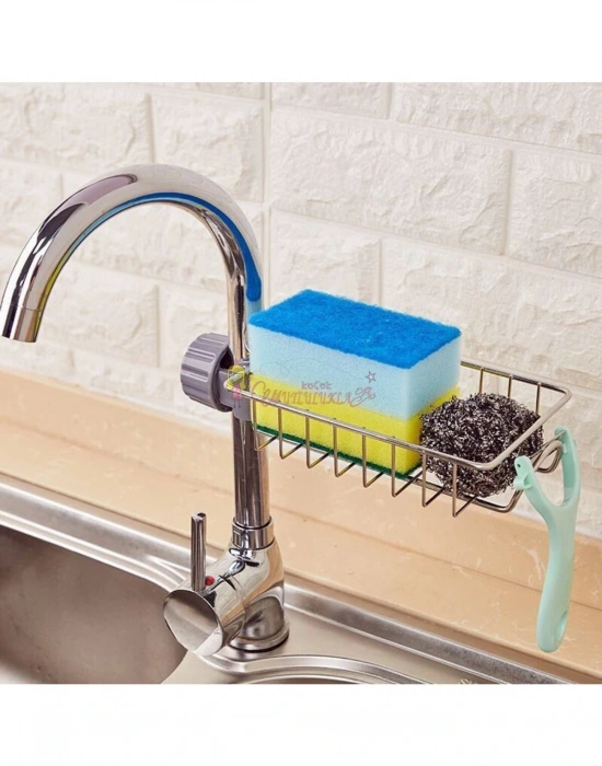 Mutfak Ve Banyo Organizer Demir Raf Tek Kat