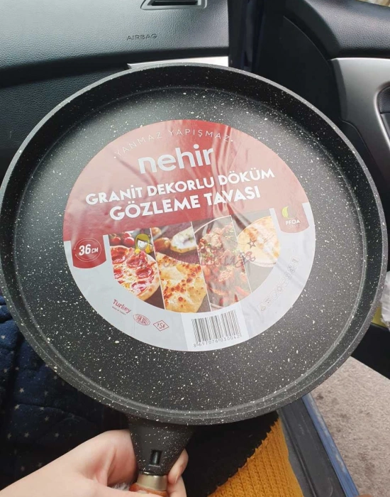 Nehir Granit Döküm Gözleme Tavası 