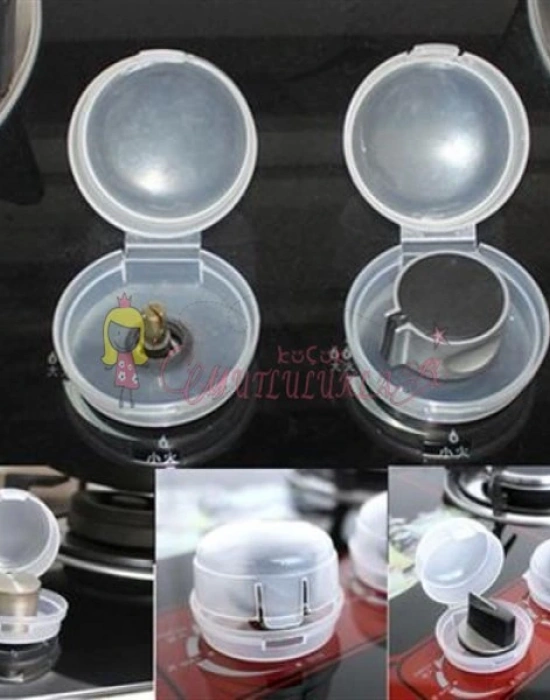 OCAK GAZ DÜĞMESİ KORUMA KAPAĞI 2li