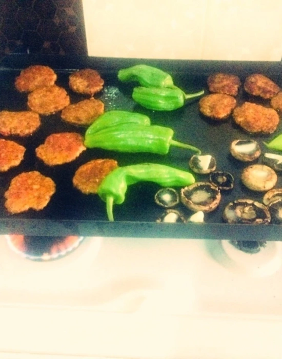 Ocak Üstü Ekmek Yufka Gözleme Sacı 50*50