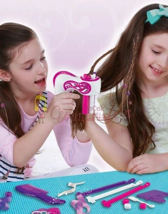 Otomatik Saç Örme Aleti - Çok Renkli