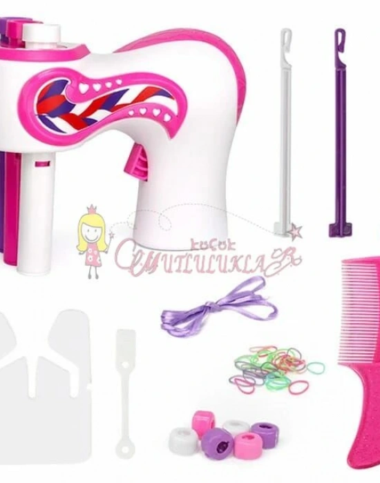 Otomatik Saç Örme Aleti - Çok Renkli