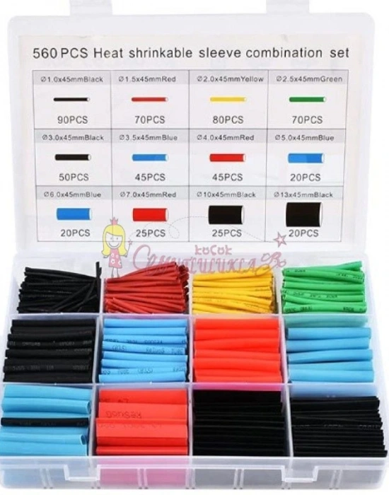 Özel Kutulu Kablo Kotuyucu Makaron Seti ( 560 Parça )