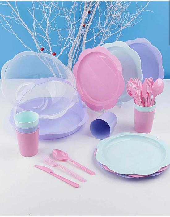 PAPATYA MODEL 32 PARÇA PİKNİK SETİ