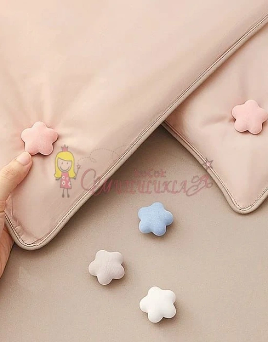 Papatya Şeklinde Yorgan  Ve Çarşaf  Sabitleyici