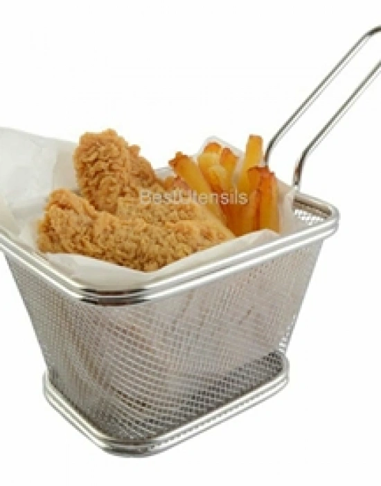 PASLANMAZ ÇELİK SUNUM SEPETİ