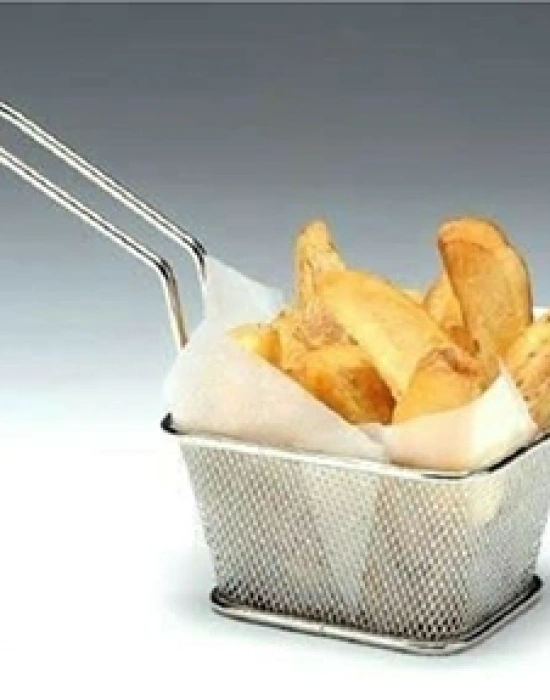 PASLANMAZ ÇELİK SUNUM SEPETİ