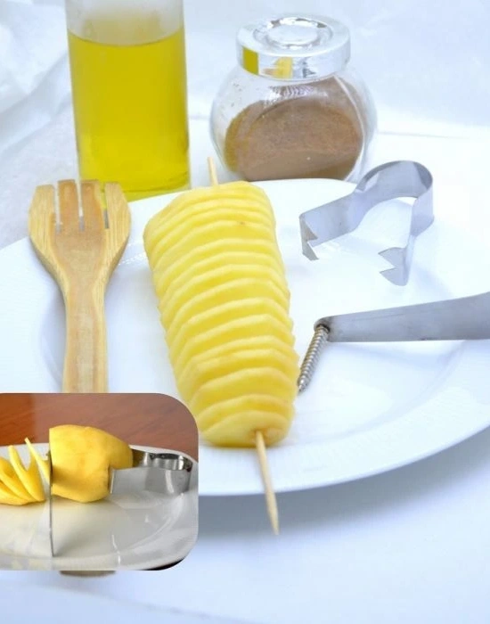 PATATES DİLİMLEYİCİ VE CİPS YAPMA ALETİ