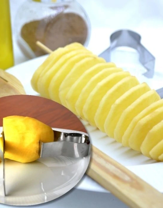 PATATES DİLİMLEYİCİ VE CİPS YAPMA ALETİ