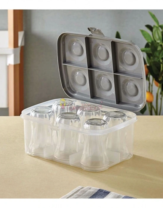 Piknik Çay Bardağı Saklama Kutusu