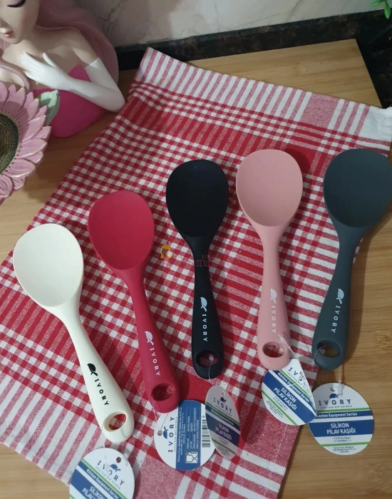 Pilav Kaşığı Çok Renkli Silikon
