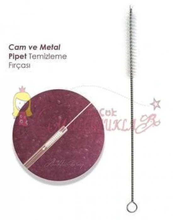 Pipet Temizleme Fırçası Pratik Bükülebilir Temizlik Fırçası