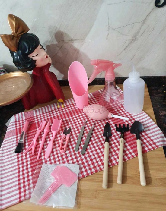 Plastik Bitki Ekim ve Bakım Seti