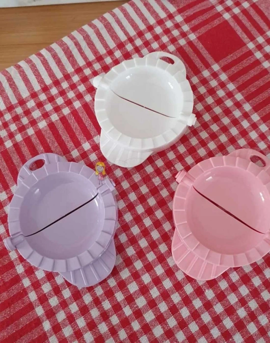 Plastik Mantı Aparatı Ravioli Çiğ Börek Kalıbı