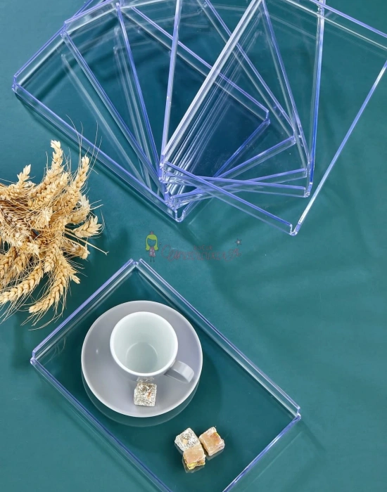 Pleksi Sunum Tepsisi Servis Sunum Tepsisi