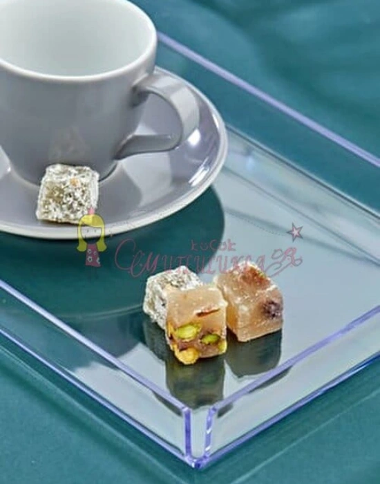 Pleksi Sunum Tepsisi Servis Sunum Tepsisi