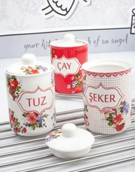 PORSELEN 3LÜ BAHARAT TAKIMI