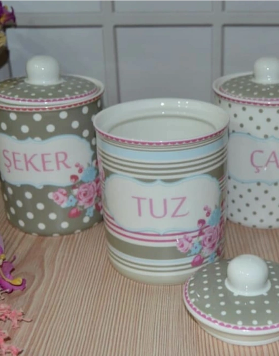 PORSELEN 3LÜ BAHARAT TAKIMI