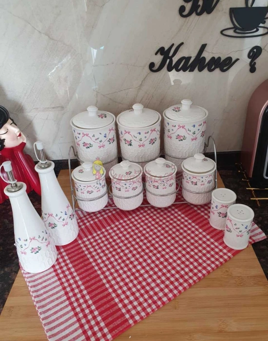 Porselen baharatlik set