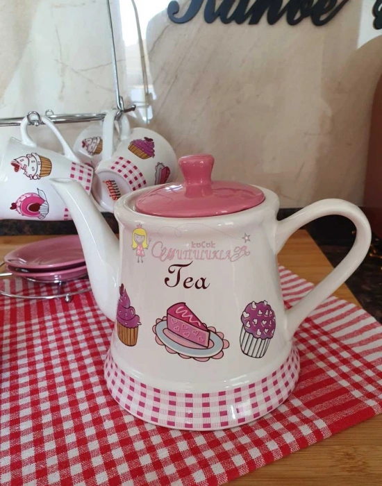 PORSELEN ÇAY SERVİS SETİ