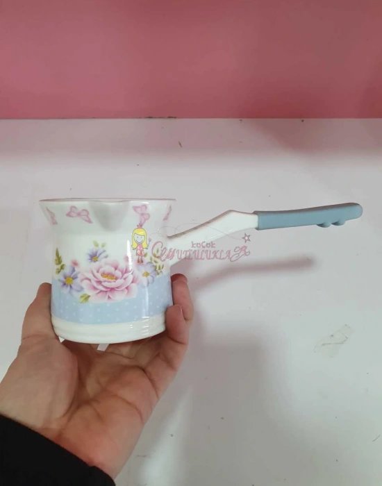 PORSELEN CEZVE DİREK ATEŞE DAYANIKLI