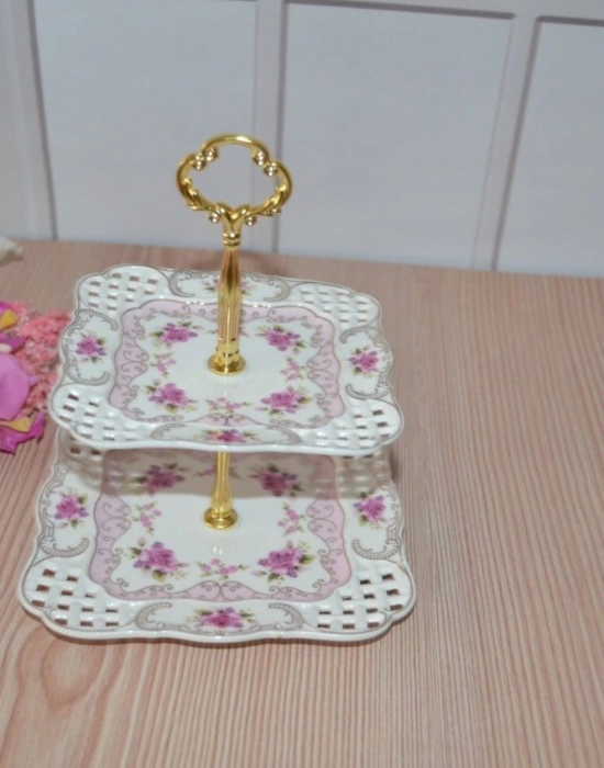 PORSELEN KATLI KURABİYELİK LOKUMLUK