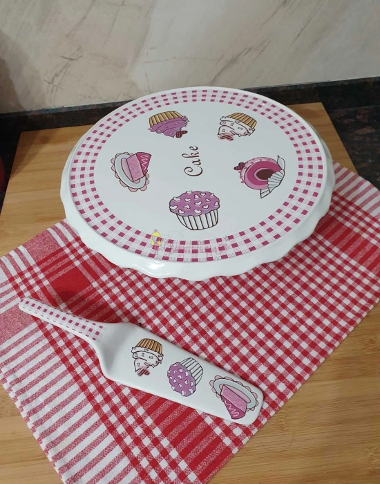 Porselen Spatulalı Servis Tabağı