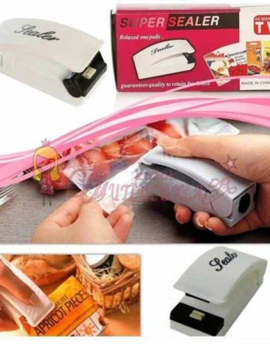 Poşet Ağzı Kapama Yapıştırma Cihazı Poşet Kapatıcı