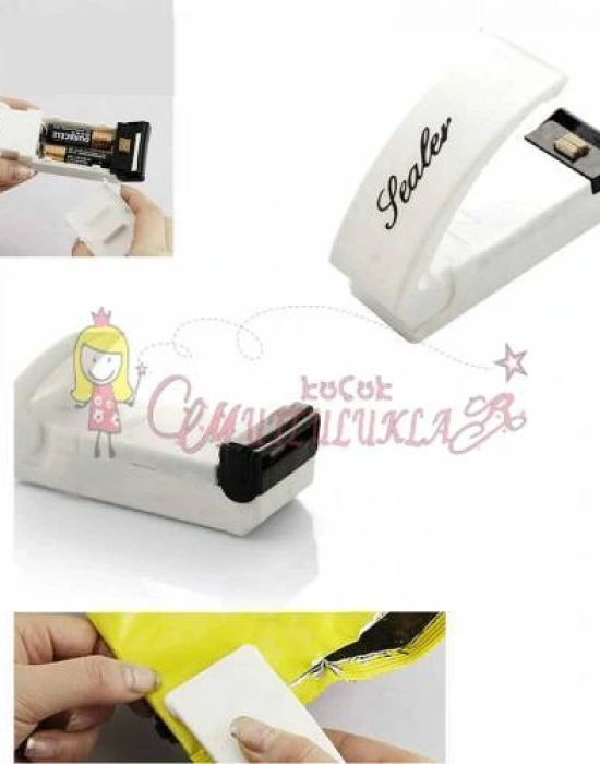 Poşet Ağzı Kapama Yapıştırma Cihazı Poşet Kapatıcı