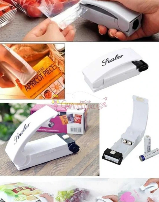 Poşet Ağzı Kapama Yapıştırma Cihazı Poşet Kapatıcı