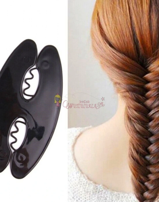 Pratik Balık Sırtı Yapma ve Saç Ayırma Aleti Aparatı