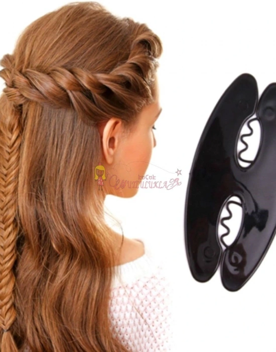 Pratik Balık Sırtı Yapma ve Saç Ayırma Aleti Aparatı