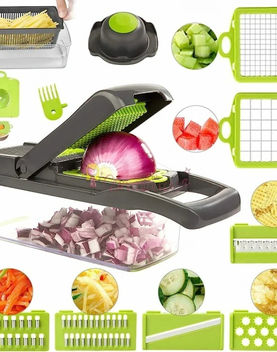 Pratik Çok Fonksiyonlu Sebze Doğrayıcı Dicer Dilimleyici Rende Kesici Vegetable Chopper