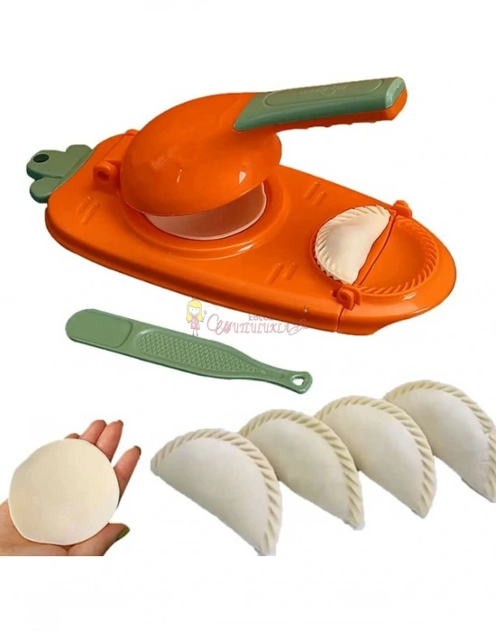 Pratik Hamur Açıcı Kapatıcı 2 Si 1 Arada Mantı Börek Poğaca Hamur Açma Kapatma Aparatı