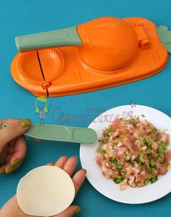 Pratik Hamur Açıcı Kapatıcı 2 Si 1 Arada Mantı Börek Poğaca Hamur Açma Kapatma Aparatı