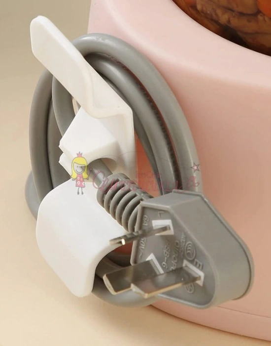 Pratik Kablo Toparlayıcı Yapışkanlı Klips (2 Adet)