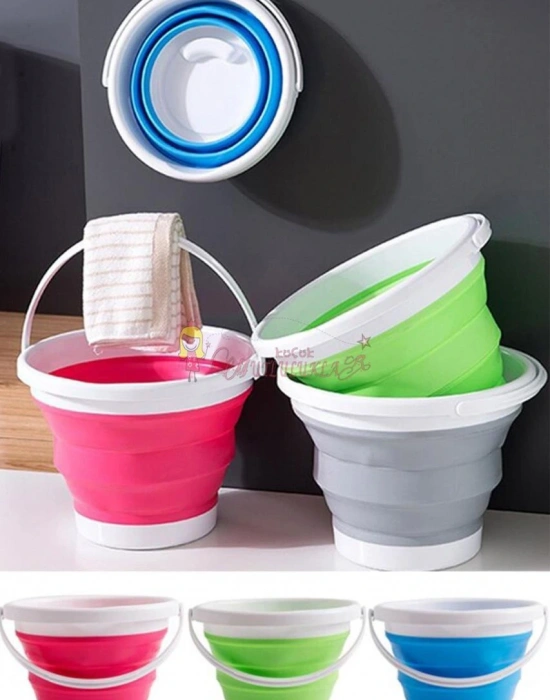 Pratik Katlanabilir Su Kovası 12,8 Lt